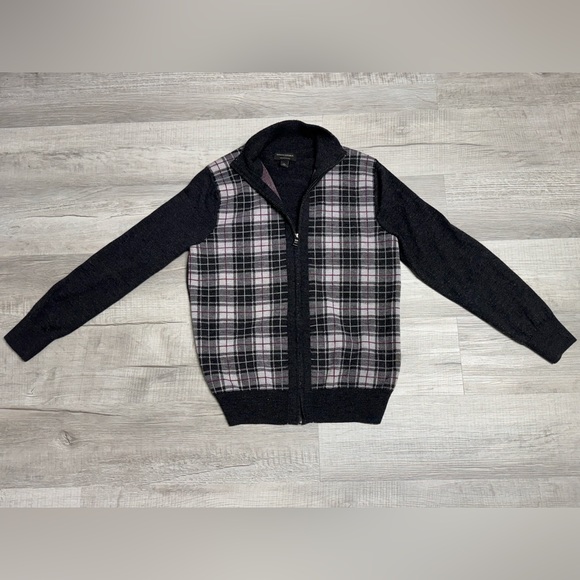 Banana Republic - Merino Wool Zip Sweater - Picture 2 of 7